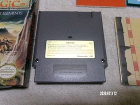 #771 NES: Dungeon Magic -Nintendo - CIB W/ Manual / Map 