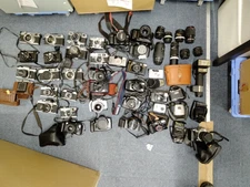 Assorted Vintage Film Cameras and others 50-90s  Set of 48 2905307