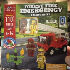 Top Blox  Forest Fire Emergency Blocks 110+ pcs