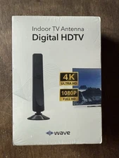 WAVE / WAVEMAX Indoor TV Antenna Digital HDTV 4K Ultra HD & 1080P Full HD NEW