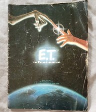 E.T. THE EXTRA-TERRESTRIAL Original Film Brochure 1982 Steven Spielberg