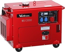 DIESEL E-START Stromerzeuger Generator 5,0 kW  2x220V-1x380V-1x12V Neu