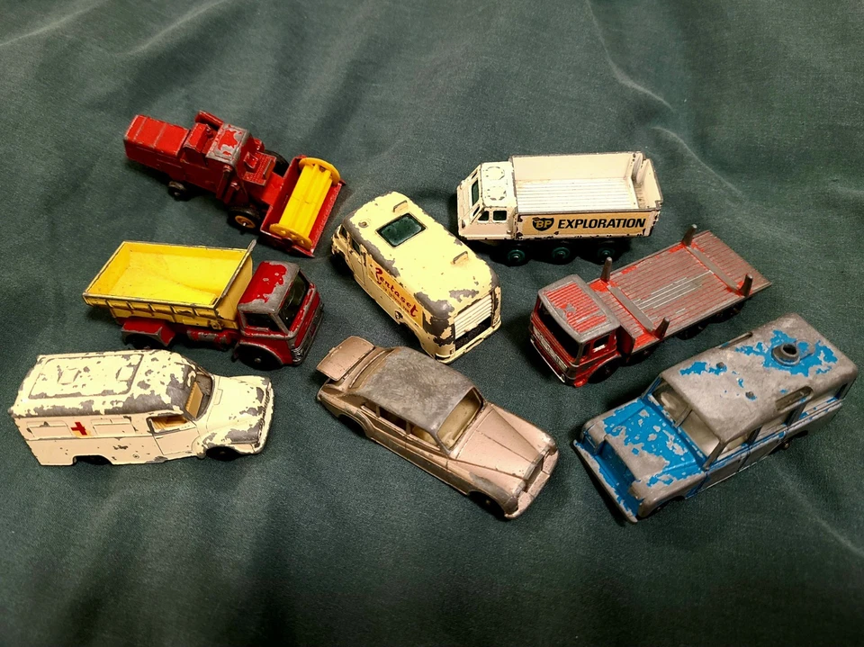 8 Lesney 1-75 [1963-1970],1:64 diecast models.Made in England.Matchbox. - image 2 of 3