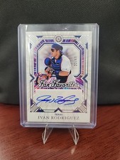 2025 Panini Boys of Summer #13 Ivan Rodriguez Fan Favorites Auto #14/49