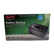 APC Back-UPS ES 550VA, 120V, 8 NEMA Outlets Brand New In Box OEM