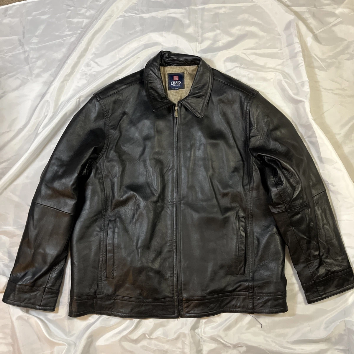 Chaps Leather Jacket products for sale | eBay