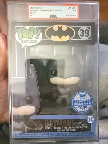 Batman Gotham by Gaslight Funko POP Legendary DC LE 2050 #39 PSA 8.5