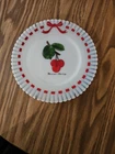 Depression Glass MacBeth Evans Monax PETALWARE Florence Cherry 8" Plate
