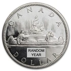 1958-1967 Canada Silver Dollar BU (ASW .60)