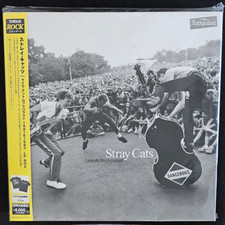 Stray Cats - Live At Rockpalast 3 Vinyl LP 180g Box JAPAN incl T-Shirt OBI new