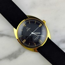 Omega Seamaster Cosmic Oro Quadrante Nero Difettoso [RIF. 135.00017]