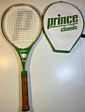 Copri racchetta da tennis vintage Prince Classic serie 110 vintage anni 80 verde