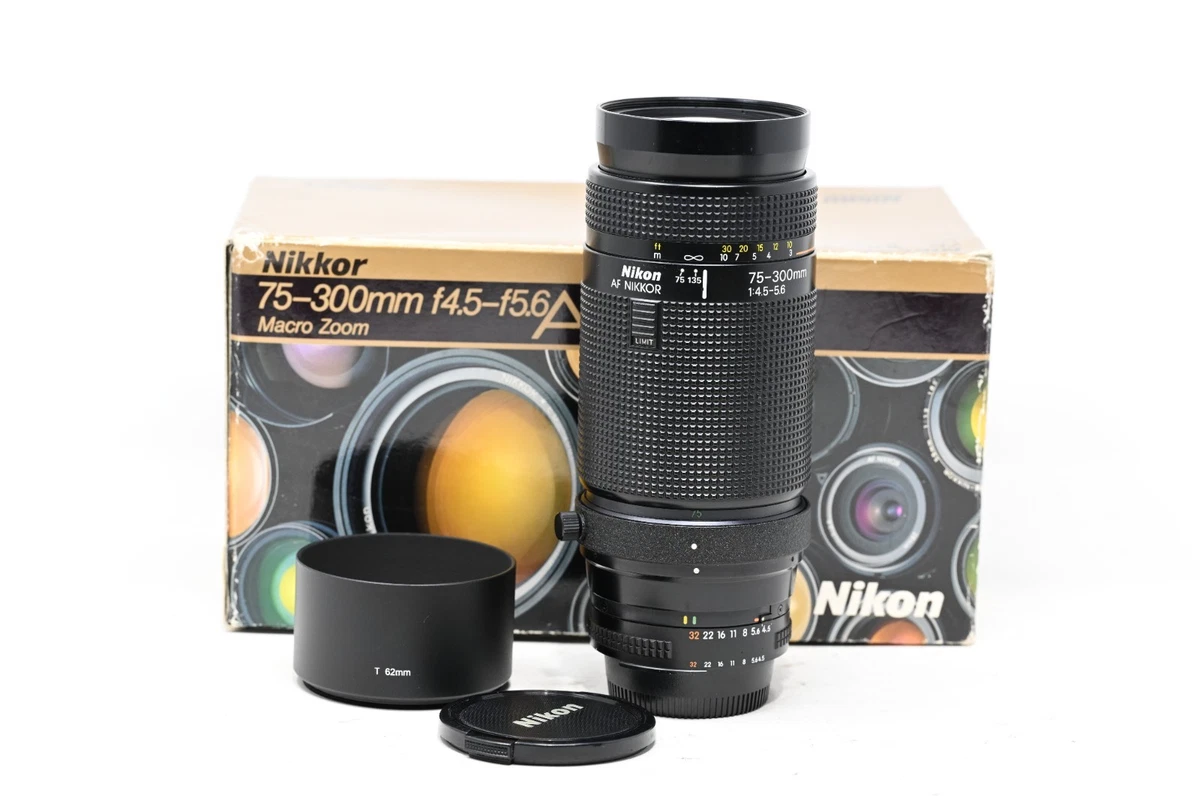 Nikon 75-300mm f/4.5-5.6 Camera Lenses for sale | eBay