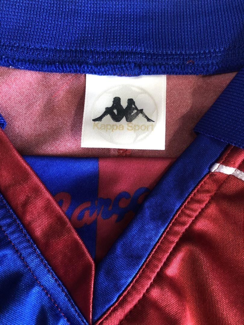 Kappa FC Barcelona 長袖シャツ 10番　ロマーリオ Romario 10 Kappa FC Barcelona 93-95 Home Long Sleeve Vintage