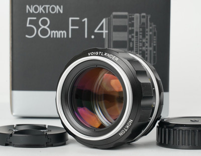 [Near Mint] Voigtlander NOKTON 58mm f/1.4 SL II S Lens for Nikon F JAPAN #4470A