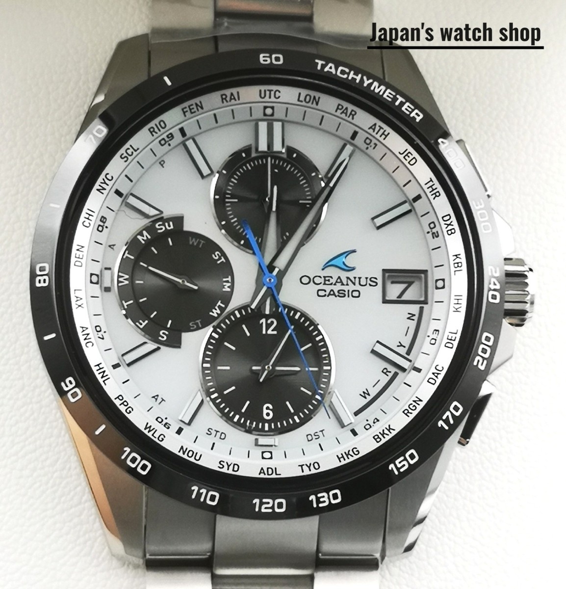 CASIO OCEANUS OCW-T2600J-7AJF White Men's Watch New in Box | eBay