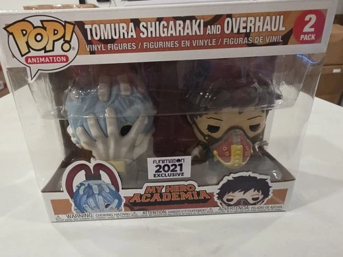 Funko Pop! My Hero Academia - Tomura Shigaraki and Overhaul - 2 Pack- Funimation