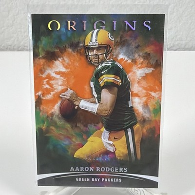 2021 Panini Origins Aaron Rodgers Orange /175 Green Bay Packers NM Card