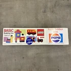 Lego Pepsi Basic Building Set VTG 1985 NEW SEALED 1562 Promotion Happy Holidays