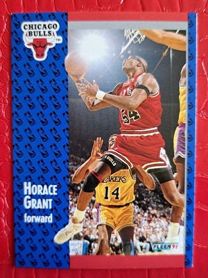 Fleer 1991-92 NBA Basketball - Horace Grant (Chicago Bulls)
