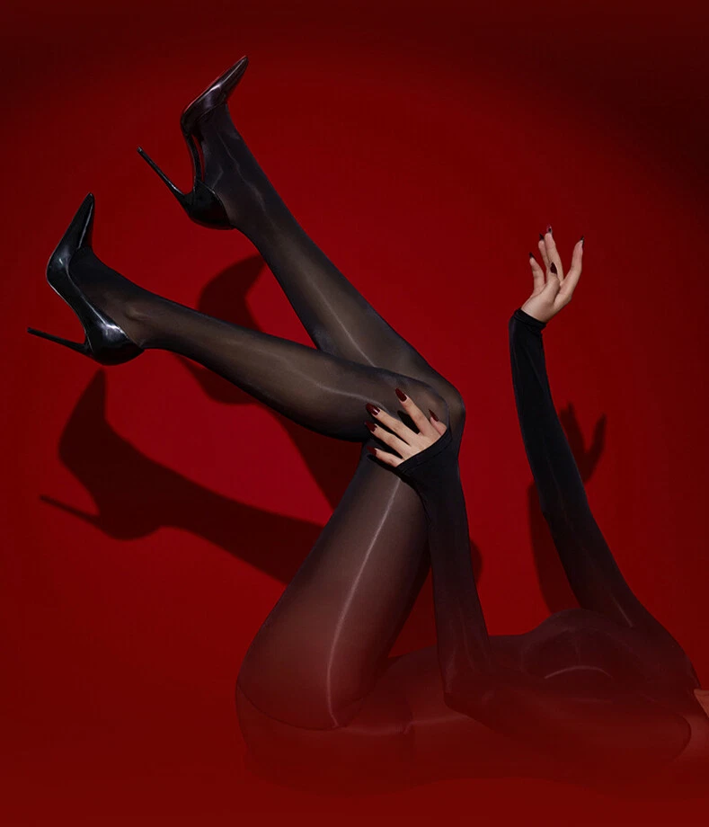 High Quality Oil Shiny Bodysuit Glossy Transparent Seamless Full Body stockings
