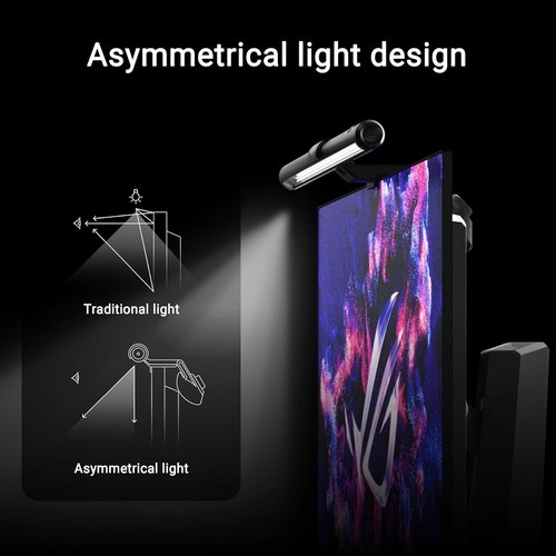 ASUS ROG Aura Monitor Light Bar (ALB01) - Barre lumineuse asymétrique, 3 modes, RG - Photo 5/9