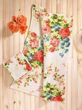April Cornell 2-Piece Tea Towels / Dishtowels  ~~Choose Your Favorite Design~~