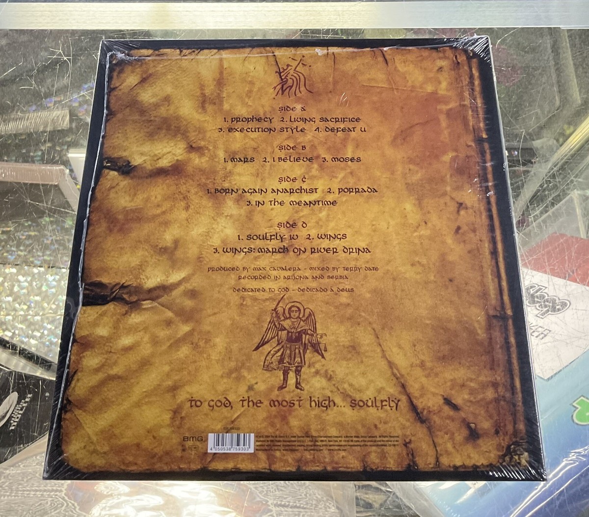 Soulfly - Prophecy 2LPs On Vinyl Thrash Metal Max Cavalera