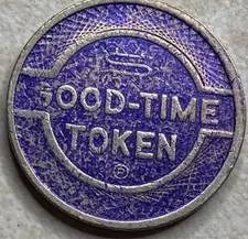 Good Time Token Fun For All Purple Arcade Token T7726