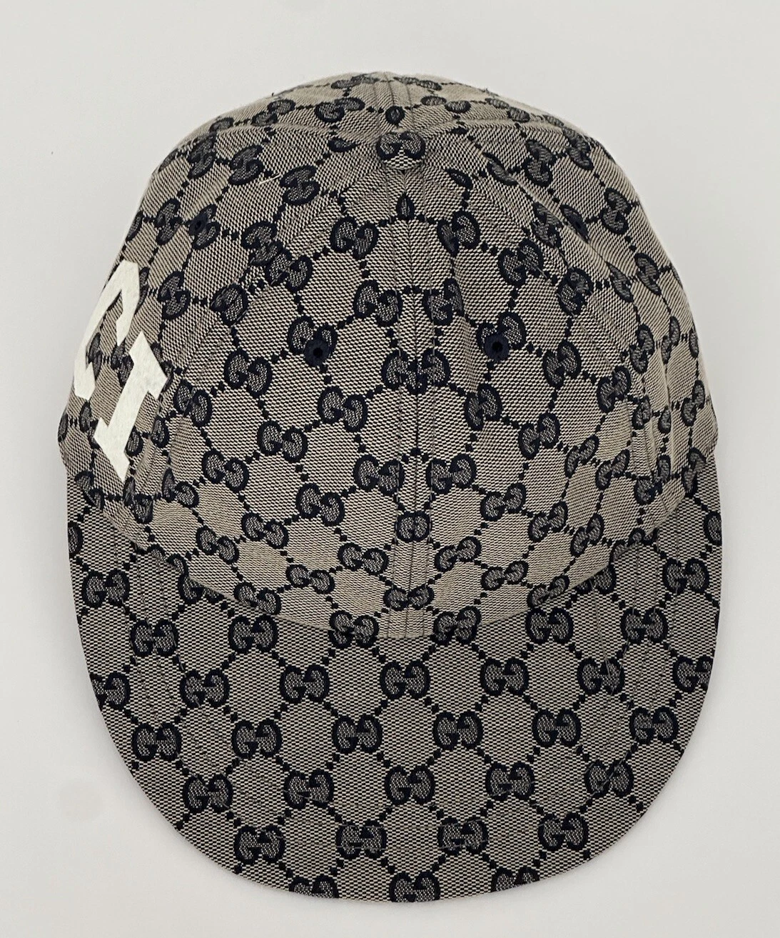 Cappello Berretto Baseball Gucci Stampa GG Marrone L (59 cm) Nuovo con etichette Made in Italy 751400