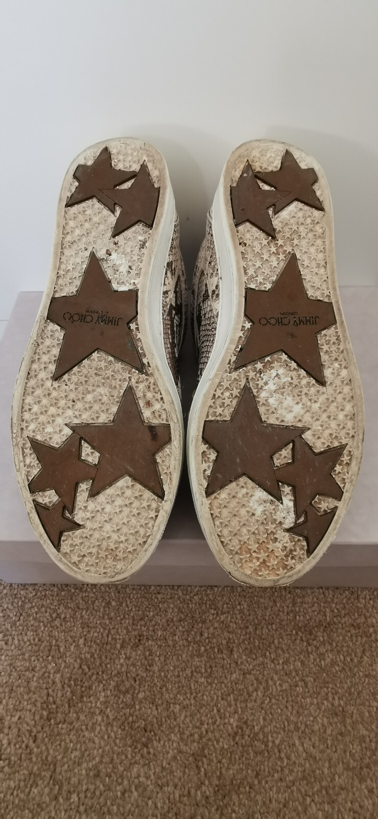 Jimmy choo trainer Python patterns UK size 3 EU 36 - image 6