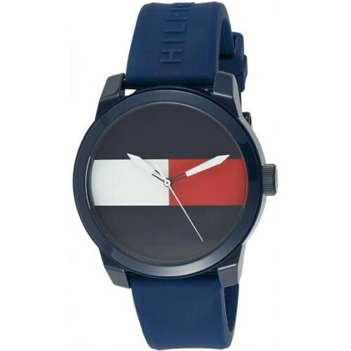Tommy Hilfiger Resin Band Resin Case Wristwatches