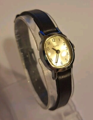 Schöne Vintage Timex Damen Mechanische Uhr für Reparaturen 