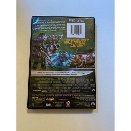 Teenage Mutant Ninja Turtles 2014 DVD - Picture 2 of 2