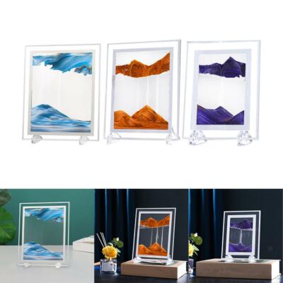 Kreatives dynamisches Sandbild Schiebeansicht Landschaft