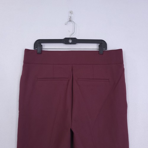 Spanx Perfect Pants Kickflare Chianti Burgundy Petite 2XP - Picture 7 of 18