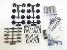 **NEW ASSOCIATED T6.4 Shocks Set GRAY / WHITE Springs SC6.4 ACJ