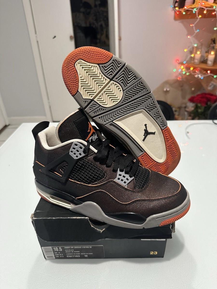 Size 10.5 - Air Jordan 4 Retro Starfish W 194501203388| eBay