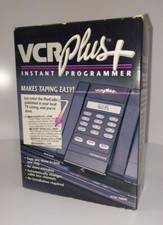 VCR Plus Instant Programmer - RETRO ELECTRONICS - CIB - Gemstar