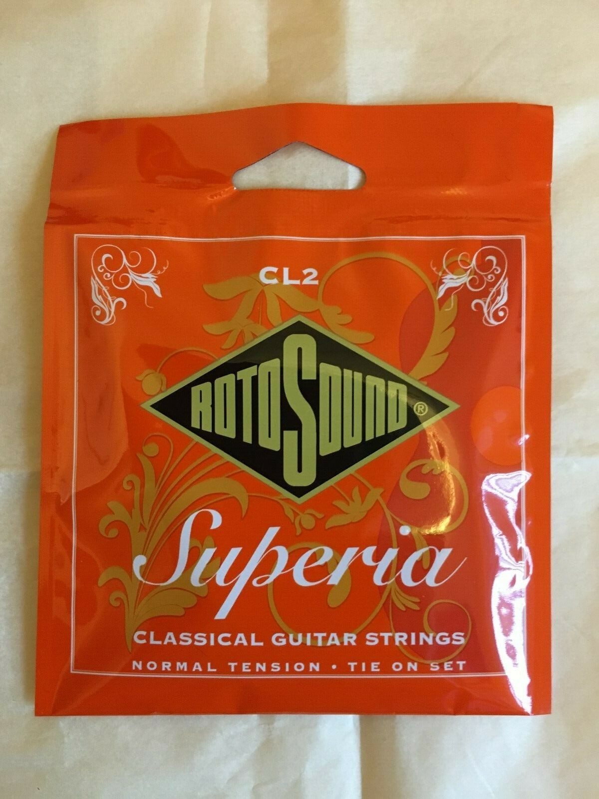 ROTOSOUND CLASSICAL GUITAR STRINGS - TIE ON SET