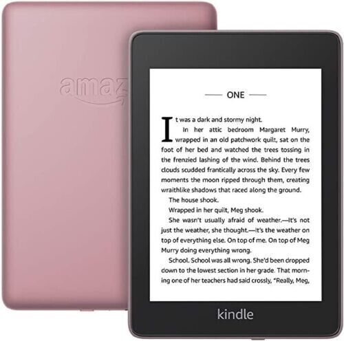 Amazon Kindle Paperwhite 2018 10th Generation 8GB WiFi Waterproof Plum Color