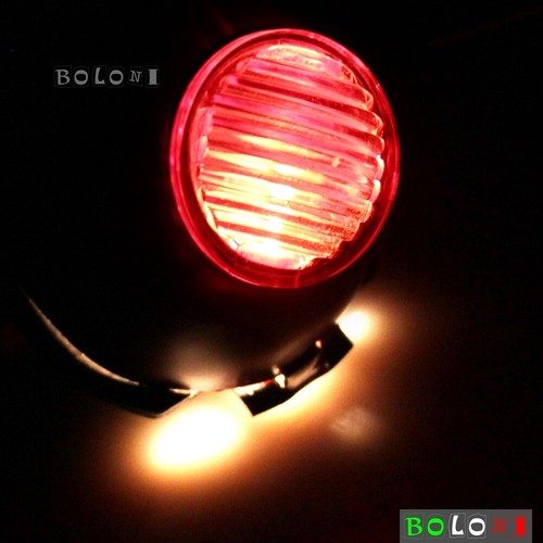 12V Motorcycle Rear Taillight For BMW R12 R75 R51 R61 R66 R71 Dnepr Ural Sidecar - Picture 7 of 8