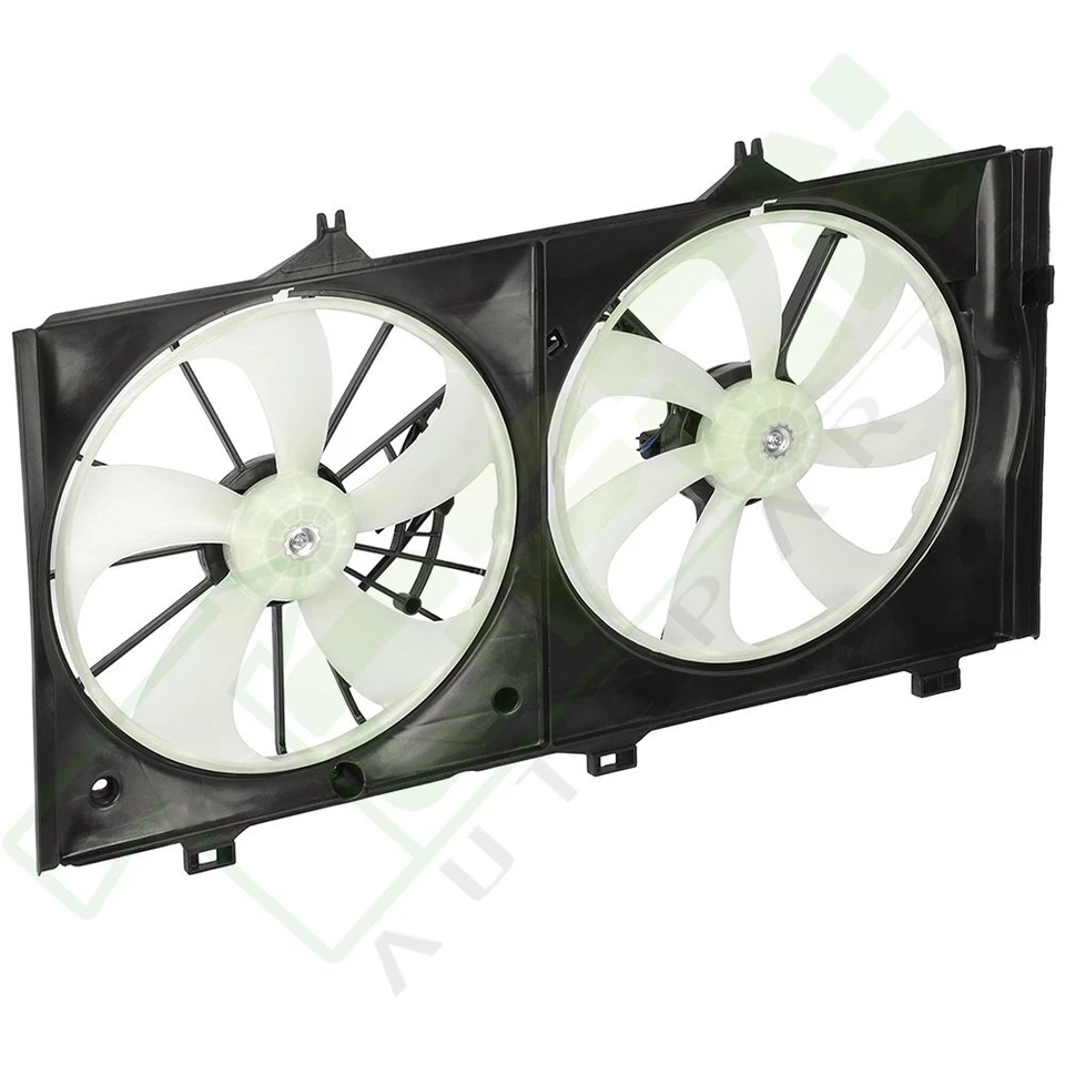 Engine Radiator Condenser Cooling Fan Assembly For 2009-2014 2015 Toyota Venza Foto 3 de 4