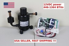 12V DC Mini Refrigeration Compressor Fridge Freezer Marine Solar QX19-12 R134a