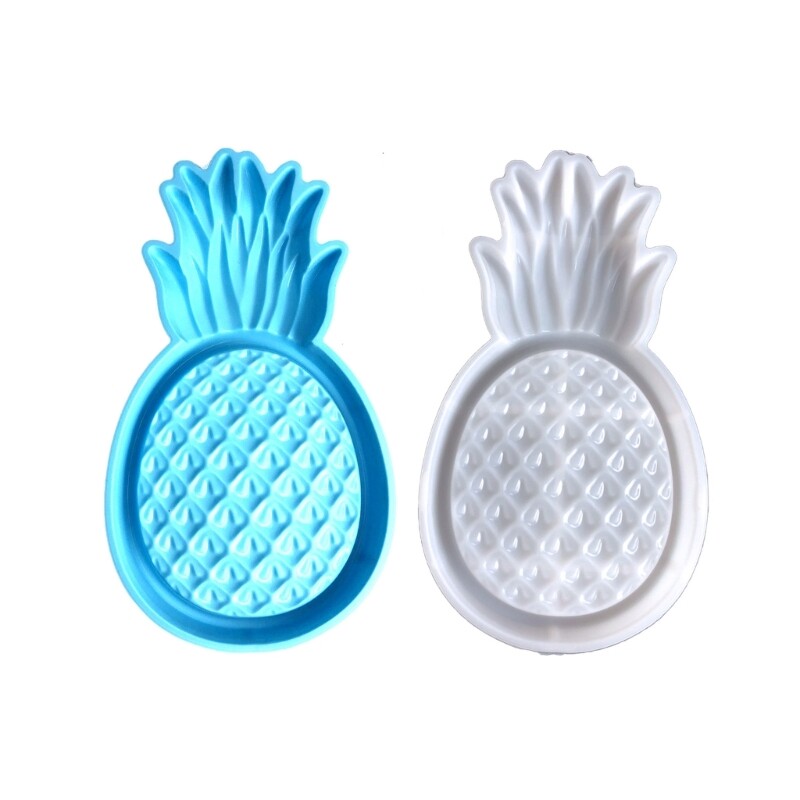 Tray Silicone Resin Mold Pineapple Jewelry Tray Mold Trinkets Storage Plate Mold