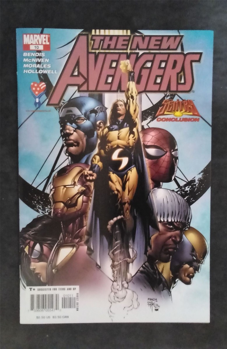 New Avengers #10 2005 marvel Comic Book b&b | eBay