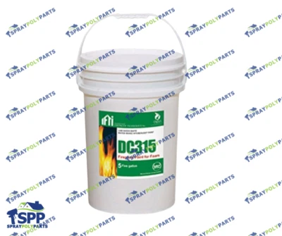 INTERNATIONAL FIREPROOF TECHNOLOGY, INC. White Intumescent Coating Thermal & Ignition Barrier 5 Gallon Pail-(DC315 )