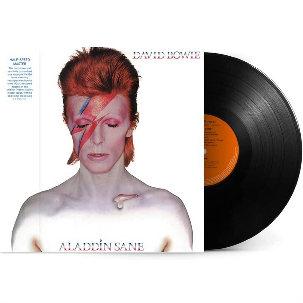 LP) David Bowie - Aladdin Sane (Half Speed Mastering) 50TH