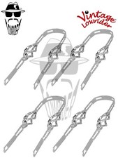 4 Vintage Lowrider 16 Double Square TWISTED C...