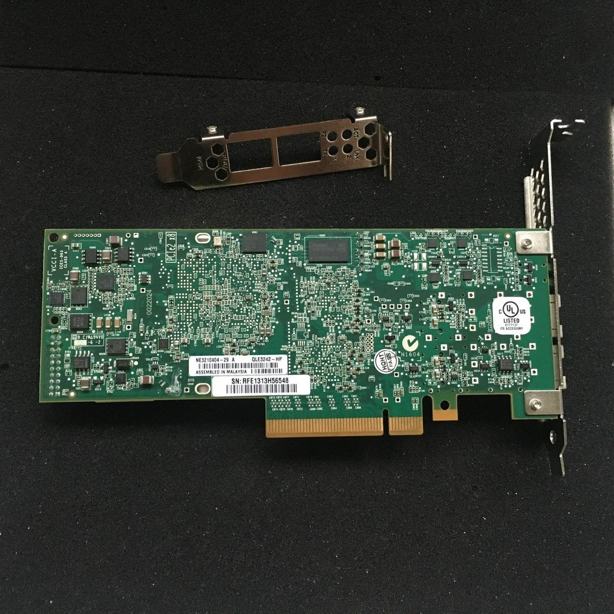 HP NC523SFP QLE3242-HP Dual Port 10Gb Ethernet 10GbE SFP PCI-E NIC Network | EBay - Foto 8